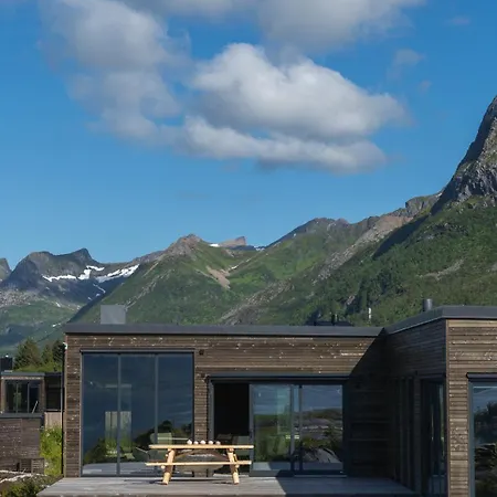 펜션 Lyngvaer Arctic Pearl - Jacuzzi & Sauna - No 17 Kleppstad